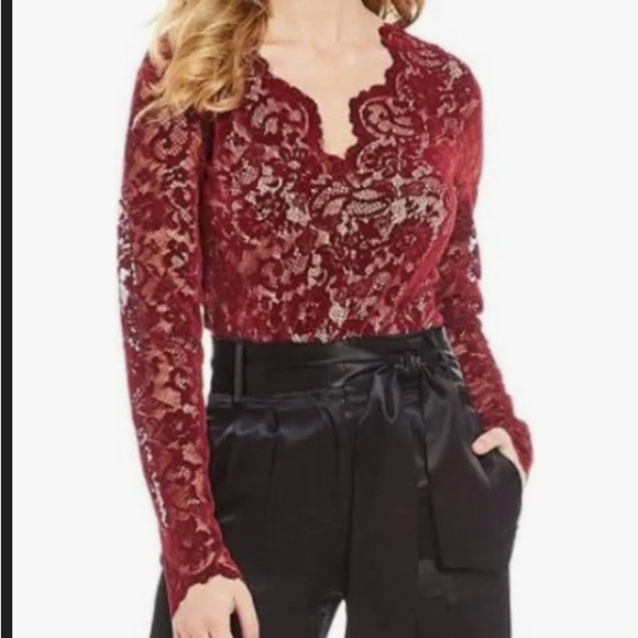 Gianni Bini Lace Bodysuit - Picture 1 of 6
